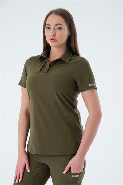 Premium BRONTE-DOLLY ONE Kadın Cerrahi Takım - Haki Yeşil