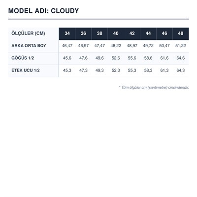 CLOUDY Balon Kol Saten Ceket Görünümlü Ekru Kadın Bluz