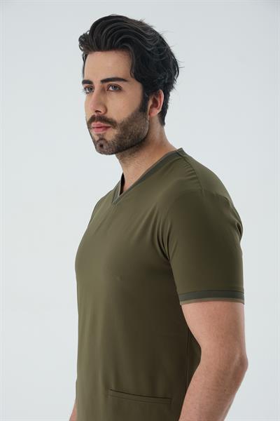 Premium DAVID Cerrahi Üst - Haki Yeşil