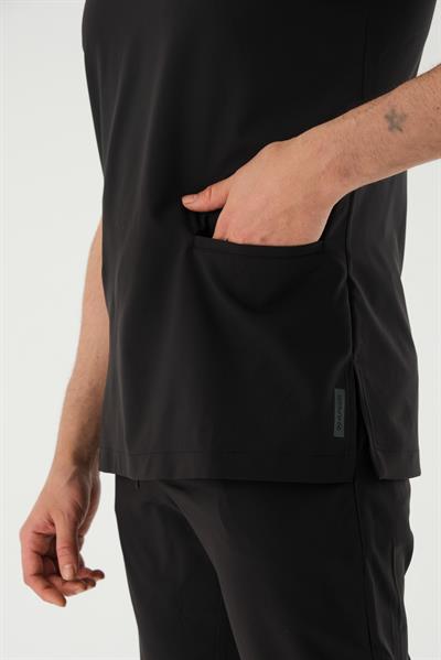 Premium DAVID Cerrahi Üst - Siyah