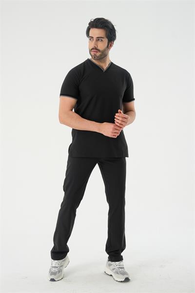 Premium DAVID Cerrahi Üst - Siyah