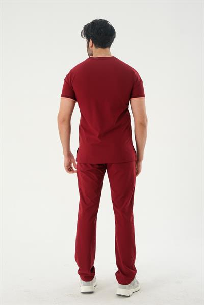 Premium DAVID-DRIVE ONE Erkek Cerrahi Takım - Bordo