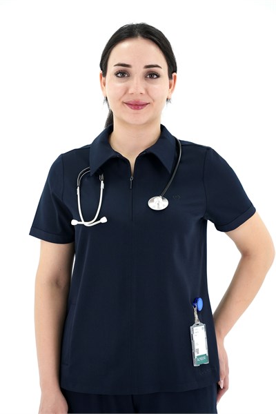 Diamond ADEL-STEPHANİE Kadın Cerrahi Takım - Koyu Lacivert