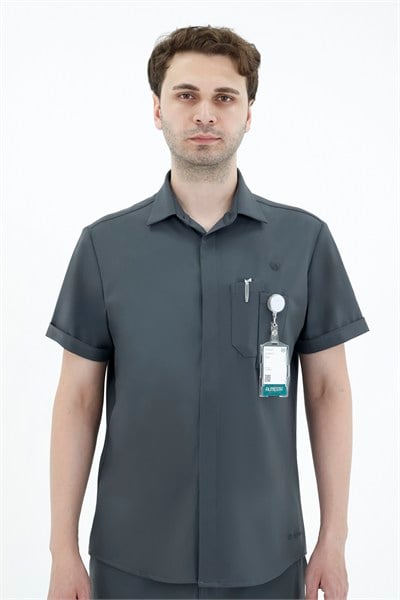 Diamond LEON Cerrahi Üst - Gri