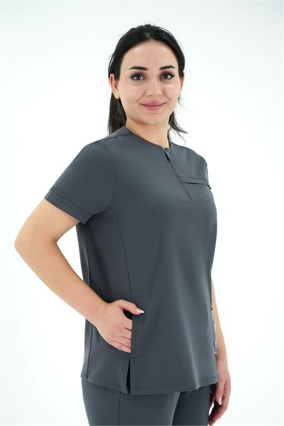 Diamond NİKA Cerrahi Üst - Gri