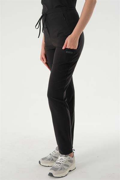 Premium DOLLY ONE Cerrahi Pantolon - Siyah