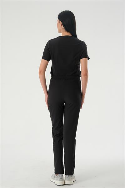 Premium DOLLY ONE Cerrahi Pantolon - Siyah