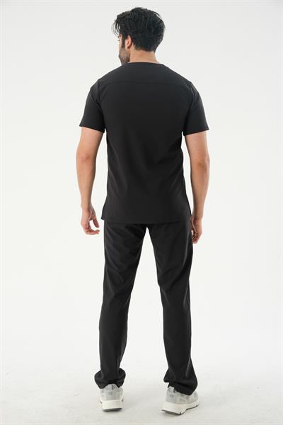 Premium DOMANIC Cerrahi Üst - Siyah