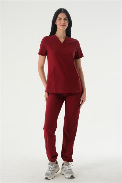 Premium DORE Cerrahi Üst - Bordo