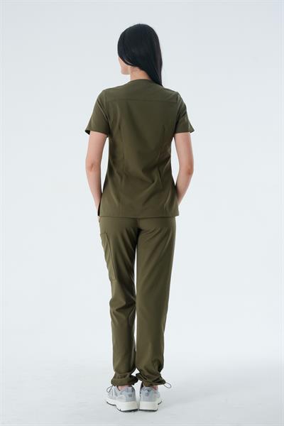 Premium DORE Cerrahi Üst - Haki Yeşil