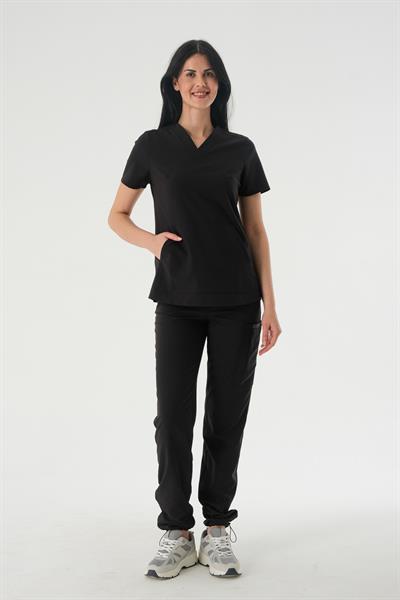 Premium DORE Cerrahi Üst - Siyah