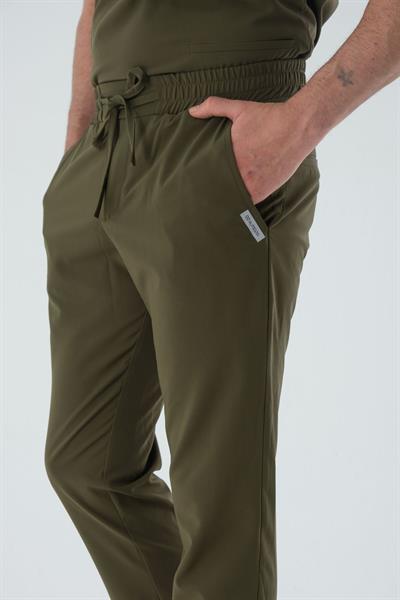 Premium DRIVE ONE Cerrahi Pantolon - Haki Yeşil