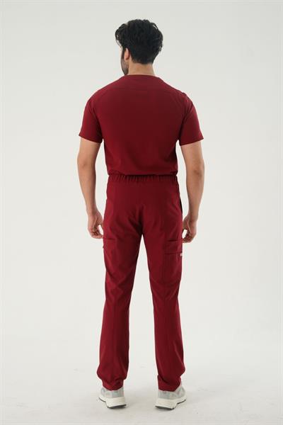 Premium DRIVE TWO Cerrahi Pantolon - Bordo