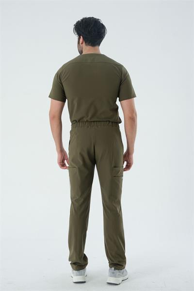 Premium DRIVE TWO Cerrahi Pantolon - Haki Yeşil