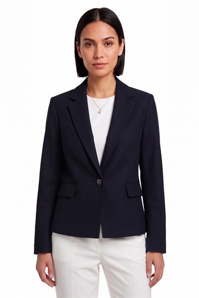 EDLINE Blazer Koyu Lacivert Kadın Ceket