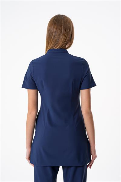 Premium ELİCE Hamile Cerrahi Üst Kısa Kol - Lacivert