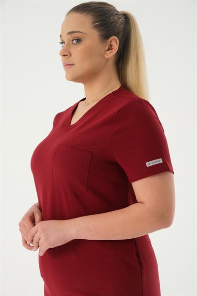 Premium FARA Cerrahi Üst - Bordo