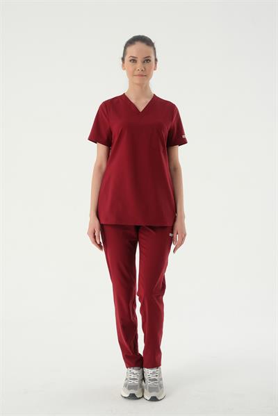 Premium FARA Cerrahi Üst - Bordo