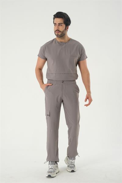 Premium GILBERT TWO Cerrahi Üst - Gri