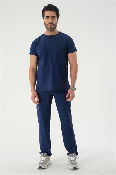 Premium GILBERT TWO Cerrahi Üst - Lacivert