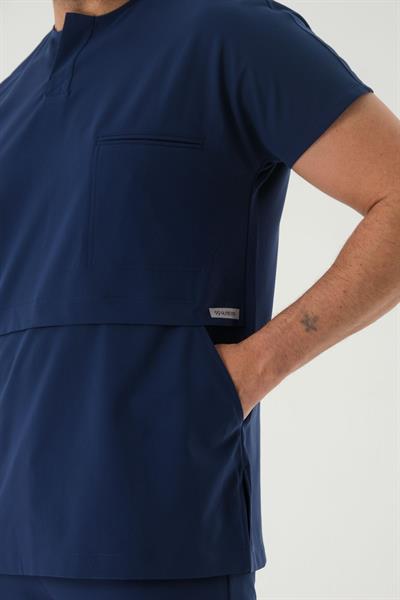 Premium GILBERT TWO Cerrahi Üst - Lacivert