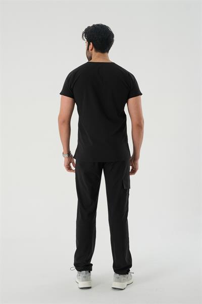 Premium GILBERT TWO-LUCAS Erkek Cerrahi Takım - Siyah