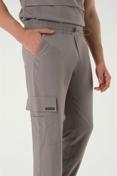 Premium GILBERT TWO-LUCAS Erkek Cerrahi Takım - Gri