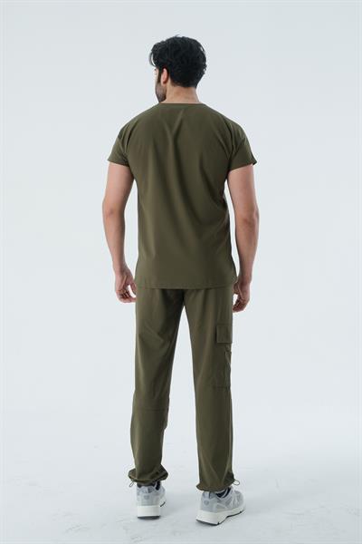 Premium GILBERT TWO-LUCAS Erkek Cerrahi Takım - Haki Yeşil