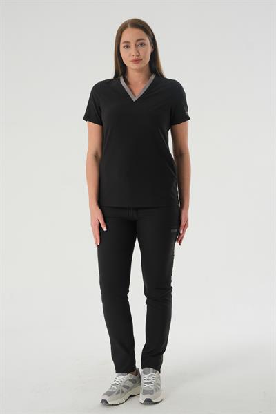 Premium JENNY Cerrahi Üst - Siyah