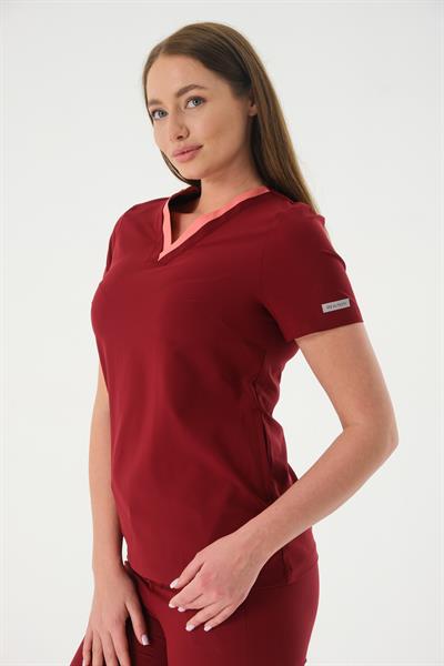 Premium JENNY-DOLLY ONE Kadın Cerrahi Takım - Bordo