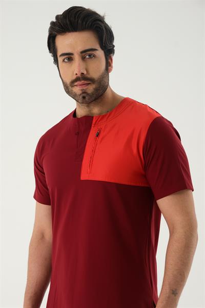 Premium JOSEF Cerrahi Üst - Bordo