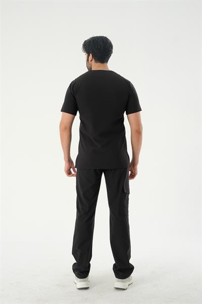 Premium JOSEF Cerrahi Üst - Siyah