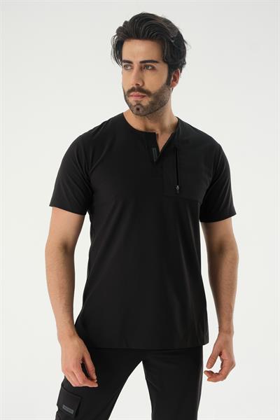 Premium JOSEF Cerrahi Üst - Siyah