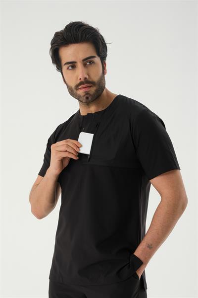 Premium JOSEF-LUCAS TWO Erkek Cerrahi Takım - Siyah