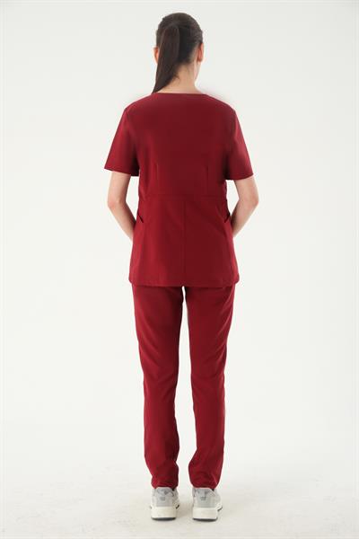 Premium LAGUNA Cerrahi Üst - Bordo