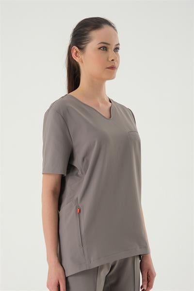 Premium LAGUNA Cerrahi Üst - Gri