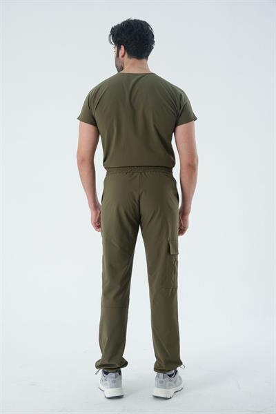 Premium LUCAS Cerrahi Pantolon - Haki Yeşil