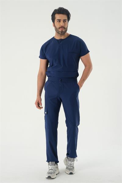 Premium LUCAS Cerrahi Pantolon - Lacivert