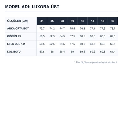 LUXORA Desenli Blazer Bol Paça Kiremit Kadın Takım