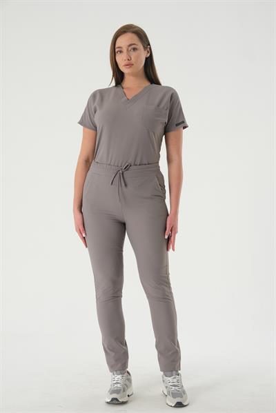 Premium MANDY Cerrahi Pantolon - Gri