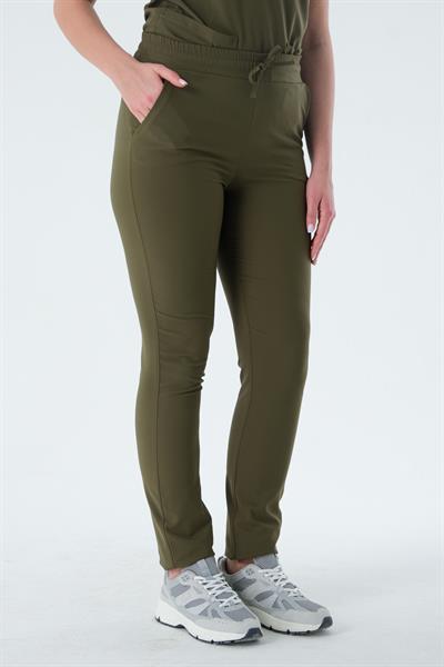 Premium MANDY Cerrahi Pantolon - Haki Yeşil