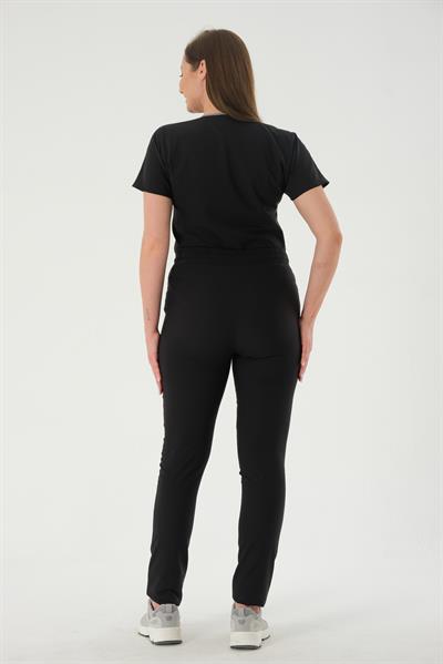 Premium MANDY Cerrahi Pantolon - Siyah