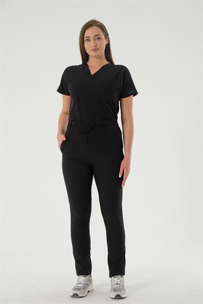 Premium MANDY Cerrahi Pantolon - Siyah