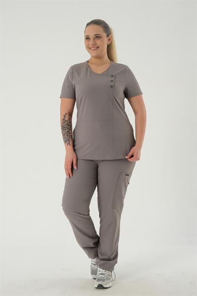 Premium MERRY Cerrahi Üst - Gri