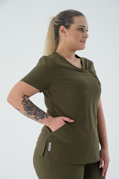 Premium MERRY Cerrahi Üst - Haki