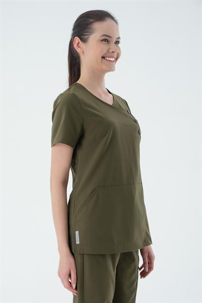 Premium MERRY Cerrahi Üst - Haki