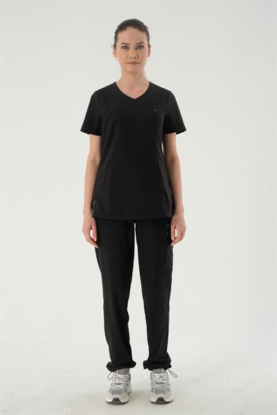 Premium MERRY Cerrahi Üst - Siyah