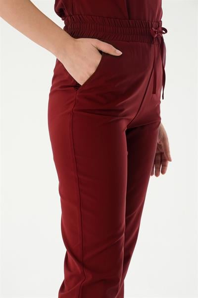 Premium MOON 912 Cerrahi Pantolon - Bordo