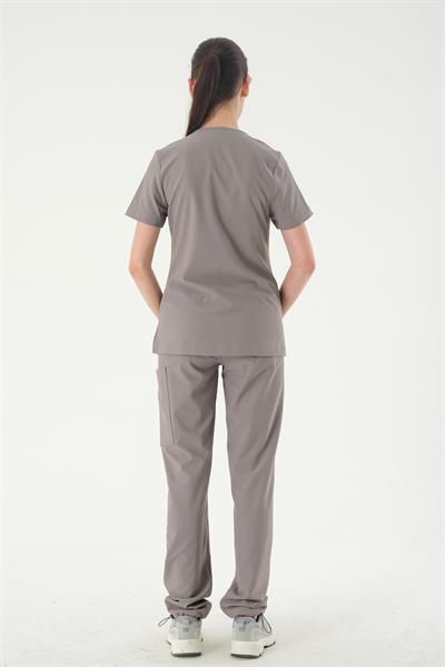 Premium MOON Cerrahi Üst - Gri