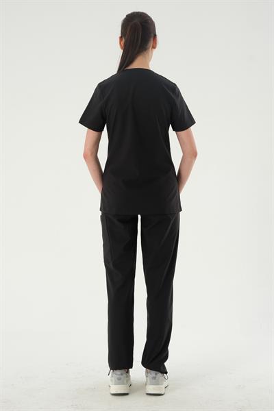 Premium MOON Cerrahi Üst - Siyah